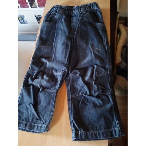 Pantalon Jean Garçon 24 Mois Noir