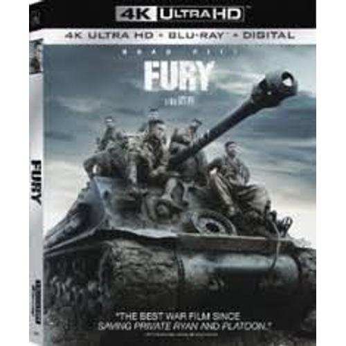 Fury - 4k Ultra Hd + Blu-Ray