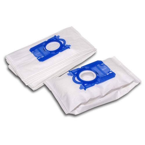 vhbw 10x sacs d'aspirateur, matière non tissée pour aspirateur Philips HR 8500 - 8599 Mobilo Plus, Hygiene Specialist, Impact Excel, Juwel