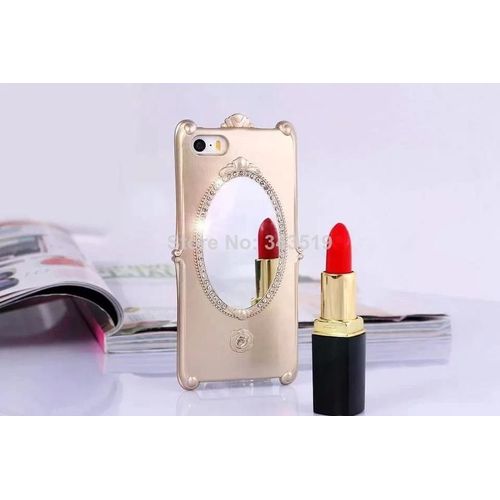 Coque Miroir Strass Iphone 5/5s/ 5se, Couleur: Or
