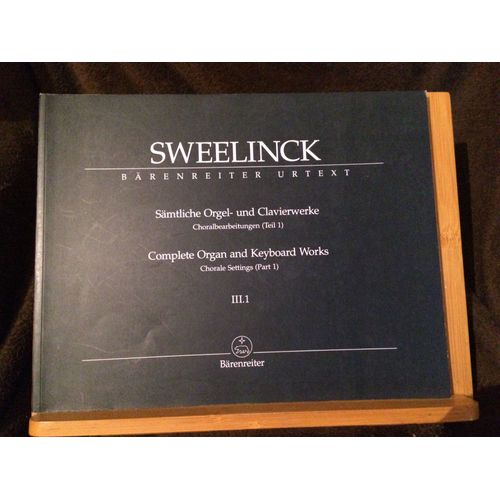 Sweelinck Oeuvres Pour Orgue Intégrale Éditions Urtext Barenreiter Volume Iii.1