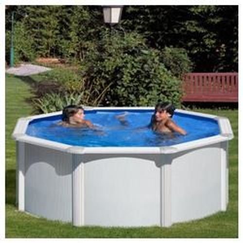 Kit piscine hors-sol acier ronde fidji Ø 2.40 x h.1.20 m