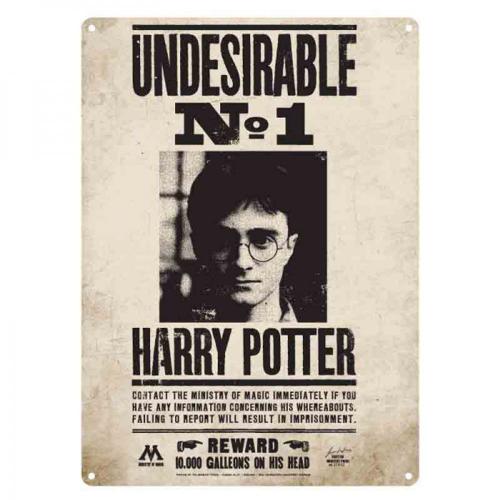 Plaque - Harry Potter - Undesirable N.1