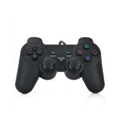 Madrics X1 Controller - Gamepad - 12 Boutons - Filaire - Noir - Pour Sony Playstation 2, Sony Playstation