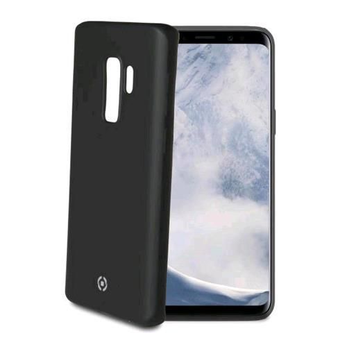 Celly Softmatt791bk - Coque De Protection Pour Téléphone Portable - Polyuréthanne Thermoplastique (Tpu) - Noir - Pour Samsung Galaxy S9+