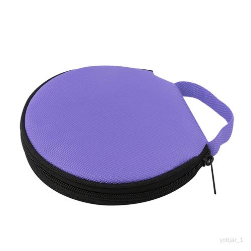 6 Mallette De Rangement Pour Cd/Dvd 20 Cd Support De Disque Dvd Violet