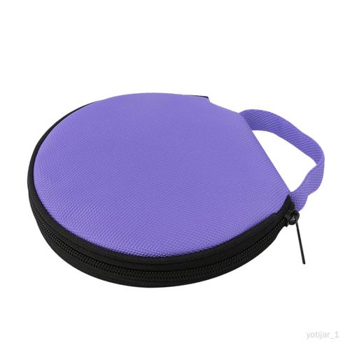 3 Mallette De Rangement Pour Cd/Dvd 20 Cd Support De Disque Dvd Violet