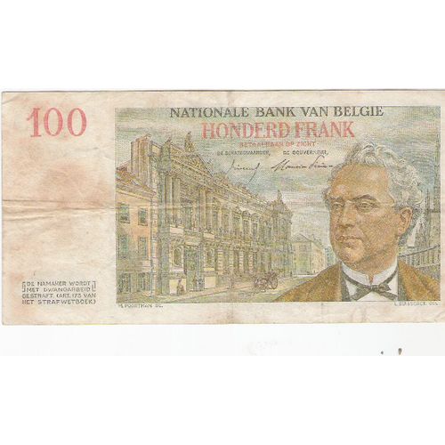 Billet 100 Fr- 1954