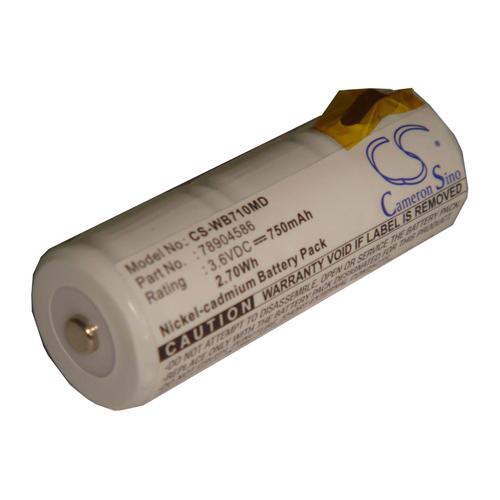 vhbw Batterie compatible avec Cardinal Medical CJB-191 appareil médical (750mAh, 3,6V, NiCd)