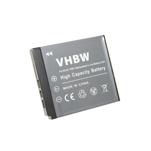 vhbw batterie 480mAh (3.6V) pour Phisung HDV-D505SC, Praktica DMMC-3D, DMMC3D comme Klic-7001, DLi-213, VG0376122100001.