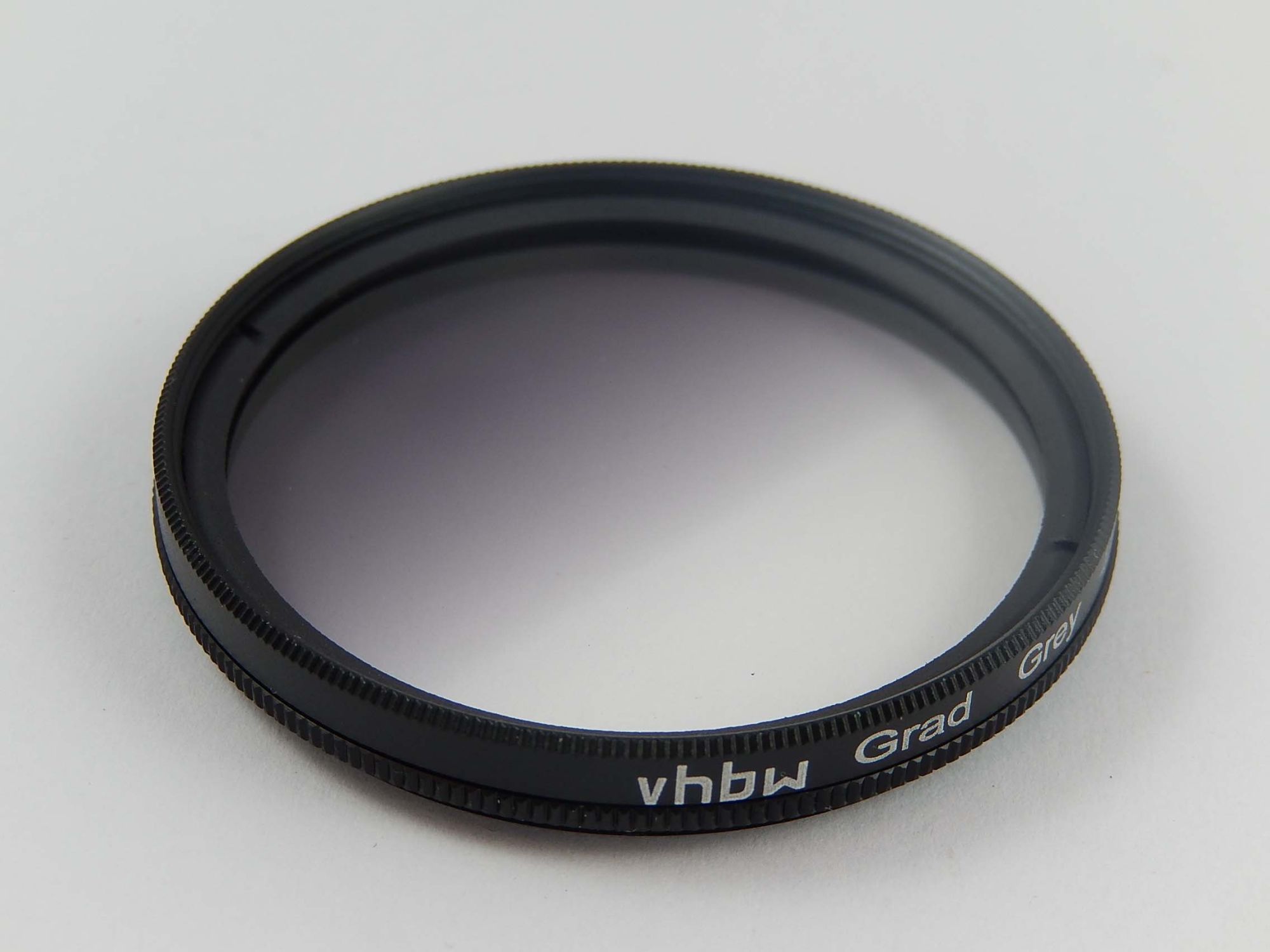 vhbw Filtre gradué de couleur universel compatible avec les objectifs de 62mm - Filtre dégradé gris