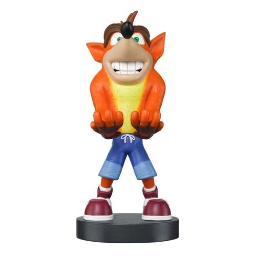 Cable Guys - Crash Bandicoot - Figurine Support Manette Pvc 20cm