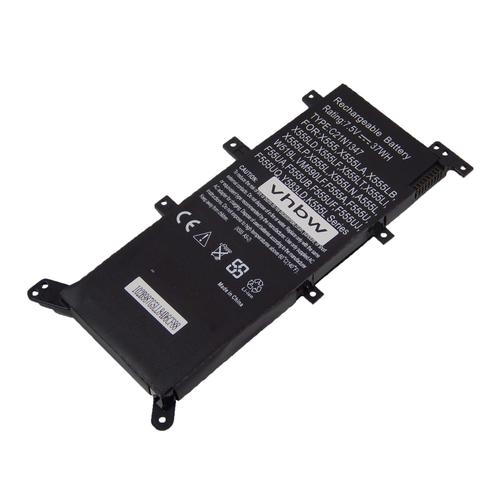 vhbw batterie Li-Polymer 4900mAh (7.5V) noir pour ordinateur Notebook Asus F555LF-XO061H, MX555