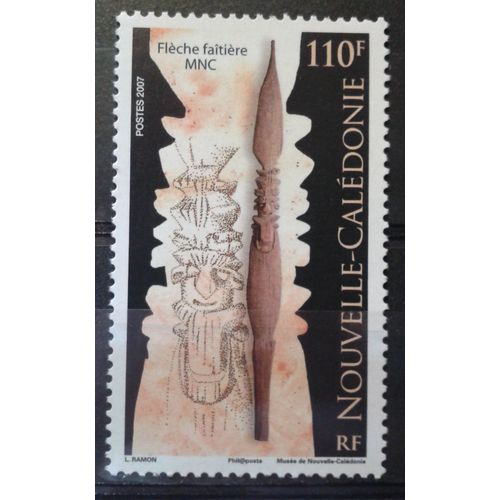 Timbre France Nouvelle-Calédonie 2007 Yvert Et Tellier N°1033 Flèche Faîtière Mnc 2008 Neuf**