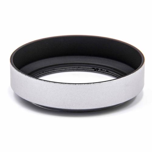 vhbw Aluminium pare-soleil diffusion parasoleil 46mm noir / argent pour objectif Carl Zeiss 45mm f/2 Planar