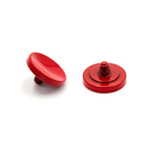 vhbw bouton déclencheur ergonomique en métal rouge pour appareil photo Fujifilm X-E3, X100F, X-T1, X-T2, X-T20,  X-E2s, X-A10, X-A3