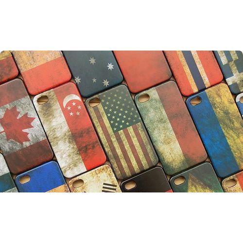 Coque Case Drapeau Flag Vintage Apple Iphone Samsung Galaxy Note, Smartphone: Apple Iphone 4 / 4s, Pays: Russie