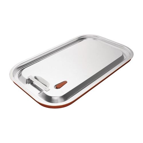 Couvercle Inox Et Silicone Gn 1/2