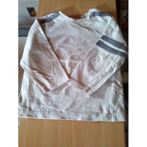 T-Shirt Manches Longues Écru 23 Mois