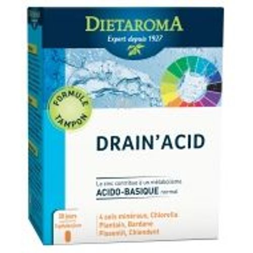 Drain Acid - Acido Basique 60 Gelules Dietaroma 