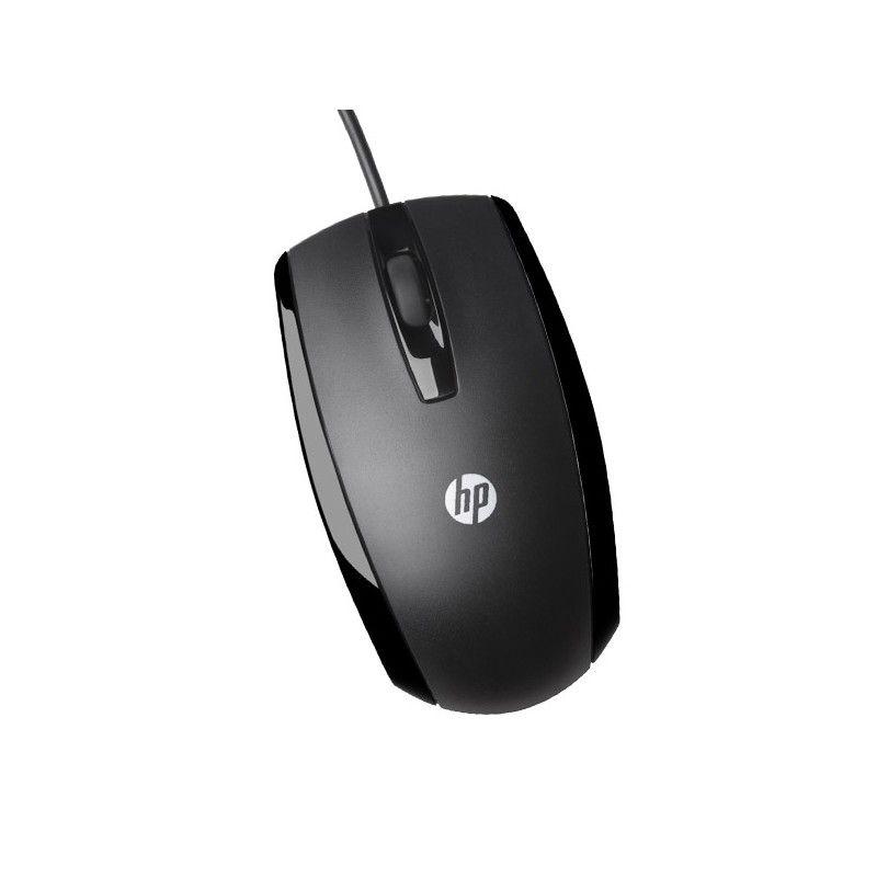 Souris filaire HP 1000 USB (Noir) à prix bas