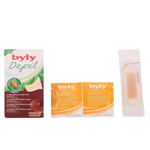 Byly Hair Removal Strips Face 12 Units Women 