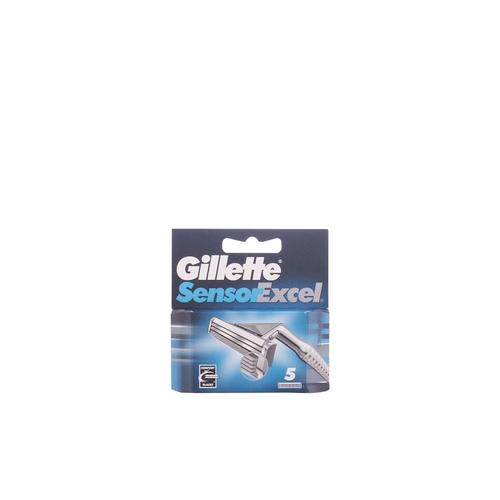 Gillette Sensor Excel Replacement Blades- 5 Pieces Men 