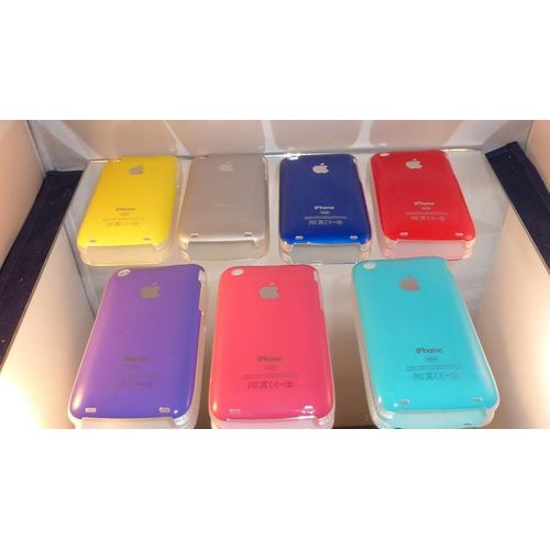Coque Bumper Pour Iphone 3g / 3gs, Couleur: Rose, Modele: 6.Coque Case Colors
