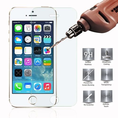 Verre Trempe Protection Ecran Pour Iphone Samsung Tempered Glass, Smartphone: Apple Iphone 5/5s/5c