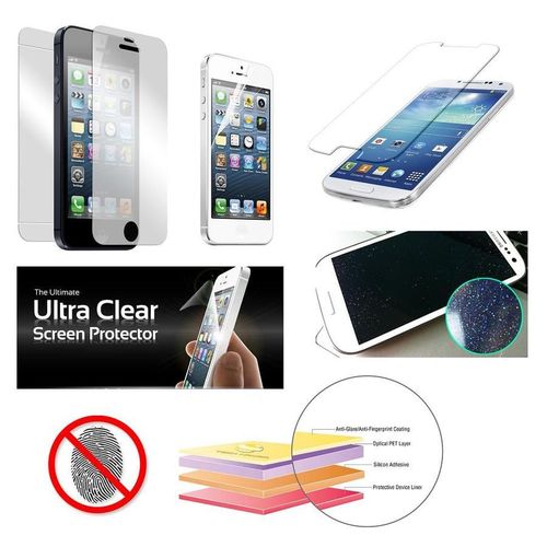 3 Film Protection Ecran Mat Samsung Screenguard, Modele: Samsung Galaxy Note 4 N910