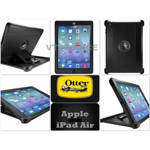 Coque Anti Choc Otterbox Defender Pour Ipad, Couleur: Noir, Smartphone: Apple Ipad Air