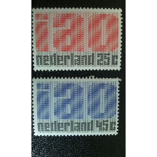 Timbre Pays-Bas ( Hollande ) Yt 886 - 87 Séries: I.L.O. (Organisation Internationale Du Travail) 1969