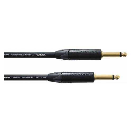 Cordial CEI3PP - Câble jack-jack droit 3 m mono