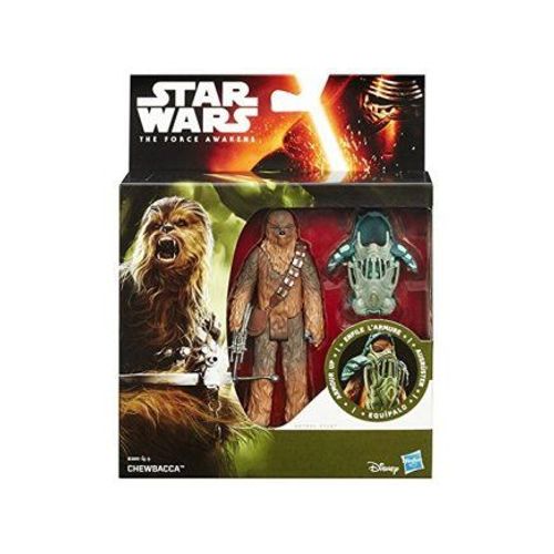 Star Wars Le Reveil De La Force - Chewbacca Avec Armure - Figurine 9 Cm