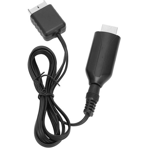 Câble PS1/PS2 vers HDMI, Câble Convertisseur Vidéo HD 100 Cm/39.3in, Adaptateur PS2 vers HDMI Câble HDMI PS2 pour PS1 pour PS2 Consoles de Jeu