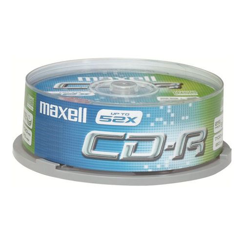 Maxell CD-R80XL - 100 x CD-R - 700 Mo (80 min) 52x - spindle