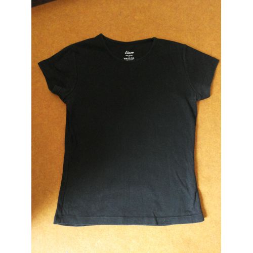 T-Shirt Etam T 36 Noir Coton 36 Noir