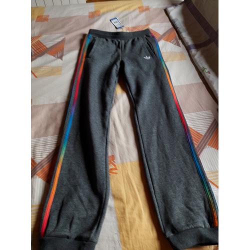 Jogging Gymnastique Adidas Coton 14 Ans Gris