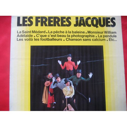 Les Frères Jacques - 12 Grands Succès - La Saint - Médard - L'orgue De Barbarie - La Pêche À La Balène - Le Corbeau Et Le Renard -