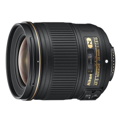 Nikon AF-S NIKKOR 28MM F/1.8G Objectif grand-angle à focale fixe de format FX 28 mm