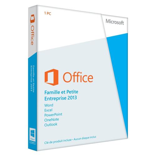 Microsoft Office Home And Business 2013 - Licence - 1 Pc - 32/64-Bit - Win - Allemand - Europe)