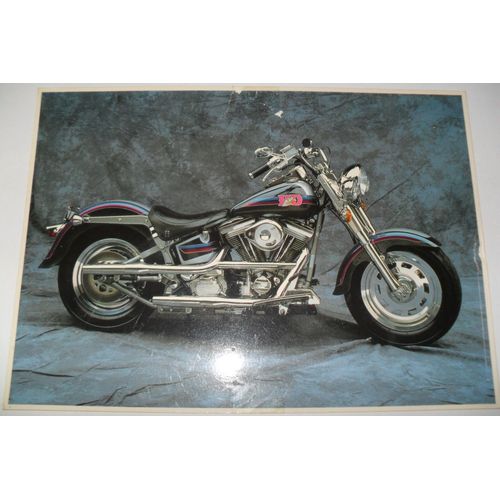 Cartes Postales Motos Anciennes Harley Davidson Eagle Head