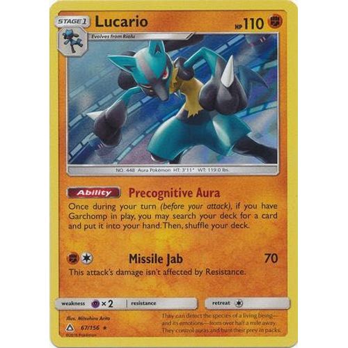 Lucario 110 Pv 67/156