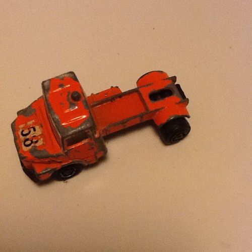 Majorette Camion Scania Orange 1/100