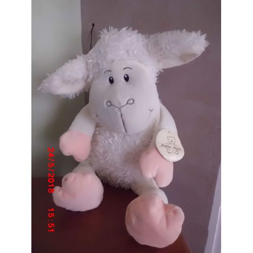 Mouton Blanc Planet Pluch