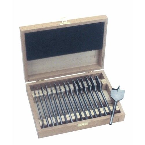Coffret de 16 mèches à bois plates de 6 à 38 mm FAMMAB