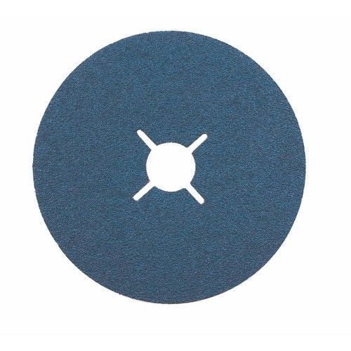 Disque abrasif - fibre zirconium - ZF 713 - pour Inox 125X22P80 B50 VSM