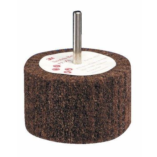 Brosse à lamelle abrasive sur tige Scotch-Brite? FF - 75 x 45 x 6 mm - fin 3M