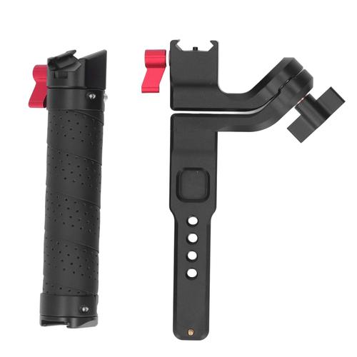 Stabilisateur poignée pliable en alliage d'aluminium, support d'extension portable réglable, poignée à bride pour DJI RS2 RS3 Mini