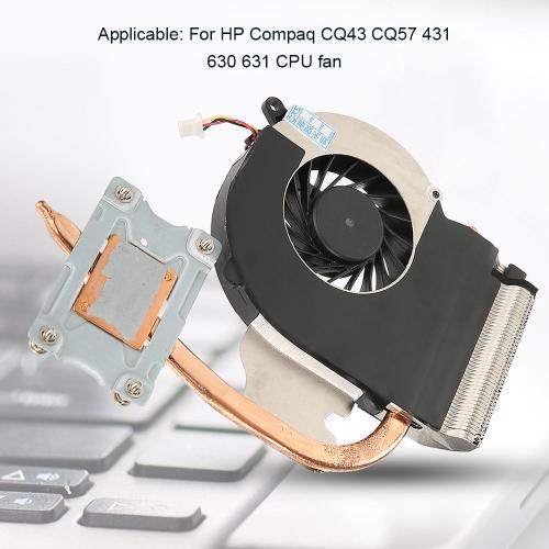 Ventilateur de refroidissement CPU ventilateur de dissipateur thermique pour HP Compaq CQ43 CQ57 431 630 631 ventilateur CPU